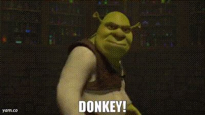 Donkey Donkey Shrek GIF - Donkey Donkey shrek Shrek - Discover & Share GIFs