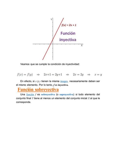 Funci N Inyectiva Biyectiva Y Sobreyectiva Pdf