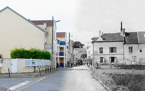 La Grande Rue au Plessis Bouchard hier et aujourd hui série 11