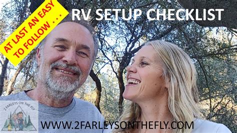 NEW TO RVing HOW TO START RVing THE BEST RV SETUP CHECKLIST WANT