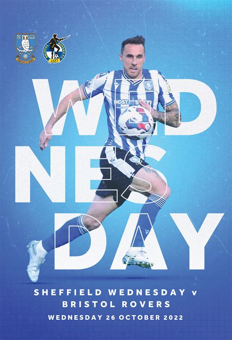 Sheffield Wednesday V Bristol Rovers Matchday Programme 2022 23 Aca