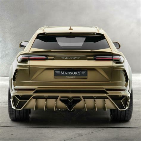 SUVs Don’t Get Crazier Than An All-Gold Lamborghini Urus With 900 HP ...