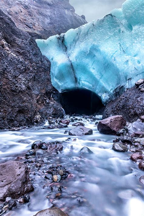 Ice Cave entrance in Iceland Photograph by Joe Belanger - Fine Art America