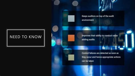 CONTINUOUS AUDITING AND MONITORING OF BUSINESS CONTROLS USING ACL