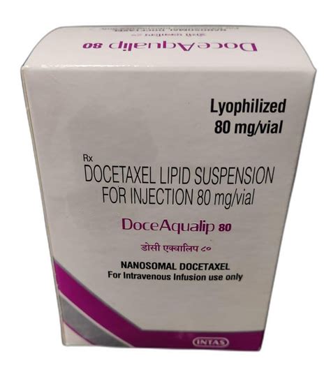 Docetaxel Lipid Suspension Injection At Rs 11500 Vial Taxotere In