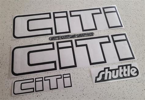 Citi Shuttle Sticker Kit Jays Custom Graphics