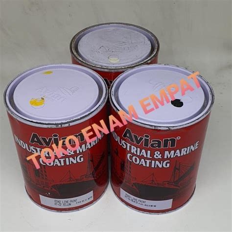 Cat Kapal Cat Jalan Avian Industrial And Marine Coating 1 Kg Best