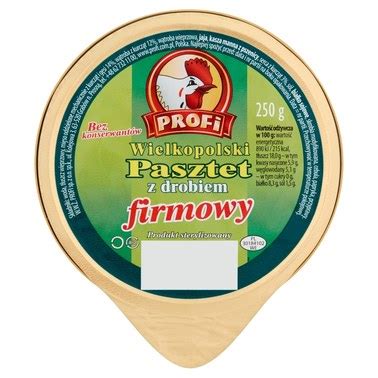 Profi Pasztet Firmowy 250 G Promocja POLOmarket Ding Pl