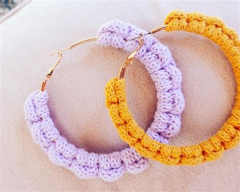 Macrame PATTERN Easy DIY Macrame Earring Tutorial For Etsy