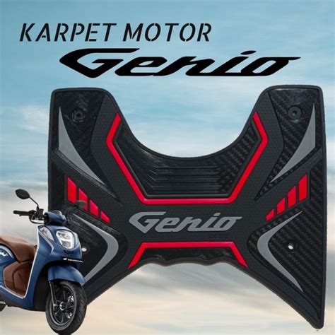 Karpet Motor Honda Genio Alas Kaki Genio Pijakan Genio Aksesoris Genio