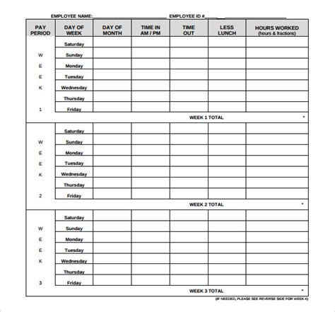 FREE 12+ Hourly Timesheet Calculators in Excel | PDF