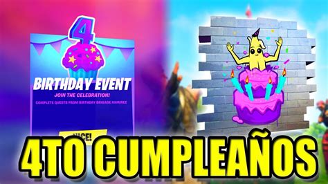 Recompensas Gratis Del To Aniversario De Fortnite Youtube