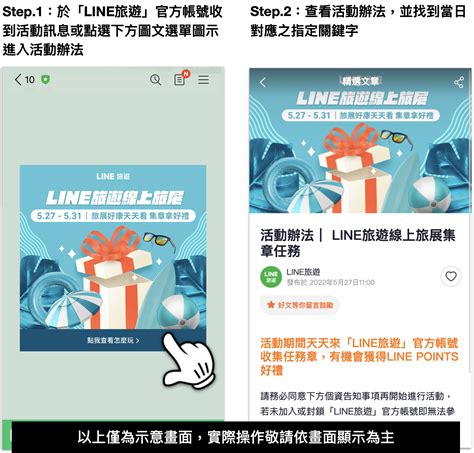 活動辦法｜ Line旅遊線上旅展集章任務 Line旅遊