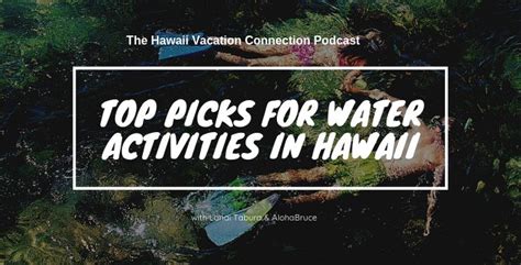 Hawaii Water Activities | Hawaii Aloha Travel