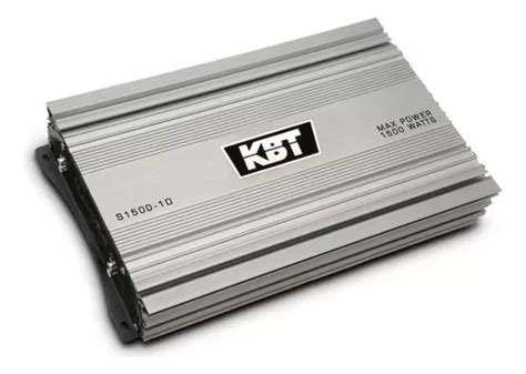 Amplificador Kbt S1500 1d Monoblock Clase D 1500 W Cuotas sin interés