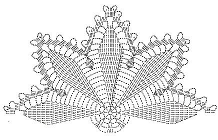 Centrino All Uncinetto A Forma Di Stella Schemi Uncinetto Gratis