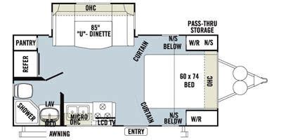 2014 Forest River Rockwood Mini Lite 2104S Travel Trailer Specs