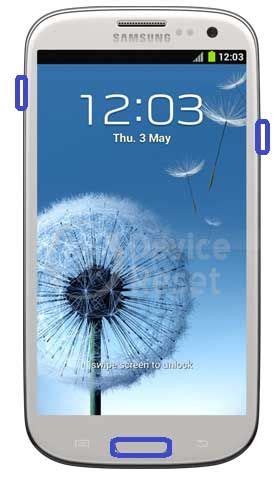 How To Hard Reset Factory Reset Samsung Galaxy S3 Samsung Galaxy