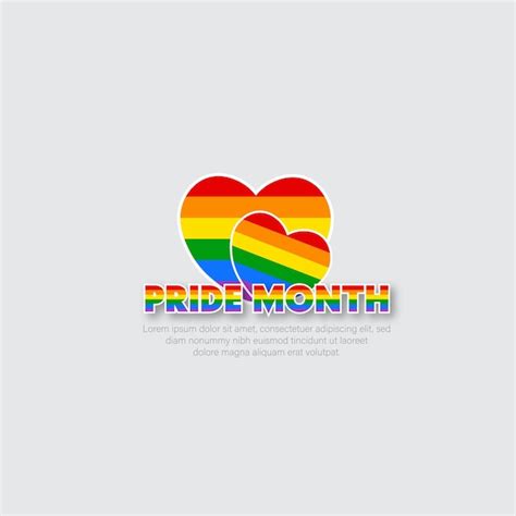 Premium Vector Lgbt Pride Month Vector Concept Freedom Rainbow Flag