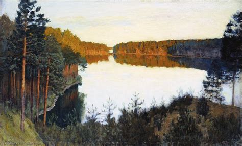 Reproducciones De Arte Lago Forestal 1895 De Isaak Ilyich Levitan 1860 1900 Russia