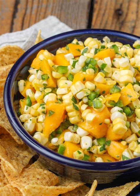 Mango Corn Salsa Vegetable Recipes