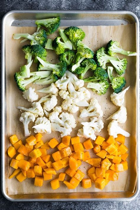 Vegan Roasted Vegetable Meal Prep With Turmeric Tahini Sauce Recipe Clean Eating Food List