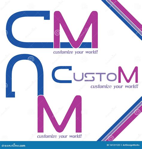 customized logo design stock illustration illustration  text