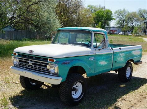 Rare Ford F Custom Factory X Owner Original Paint