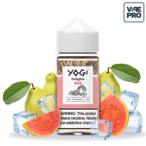 Pink Guava Ice I O L Nh Yogi Delights Ml Vapepro