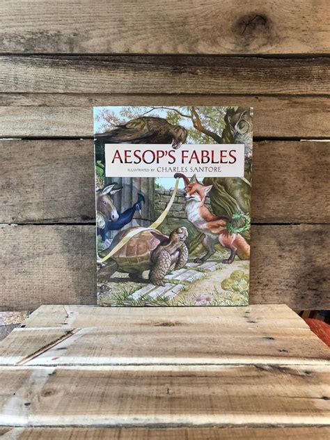 Aesop S Fables Illustrated By Charles Santore With Dust Jacket Kohl S