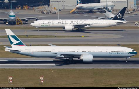 B KQT Cathay Pacific Boeing 777 367ER Photo By Wong Chi Lam ID 550593