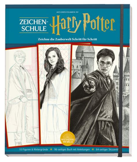 Harry Potter Zeichenschule Zeichne Zauberwelt Schritt für Schr