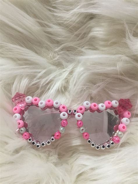 Beaded Sunglasses Diy Beaded Sunglasses Teen Summer Crafts Diy