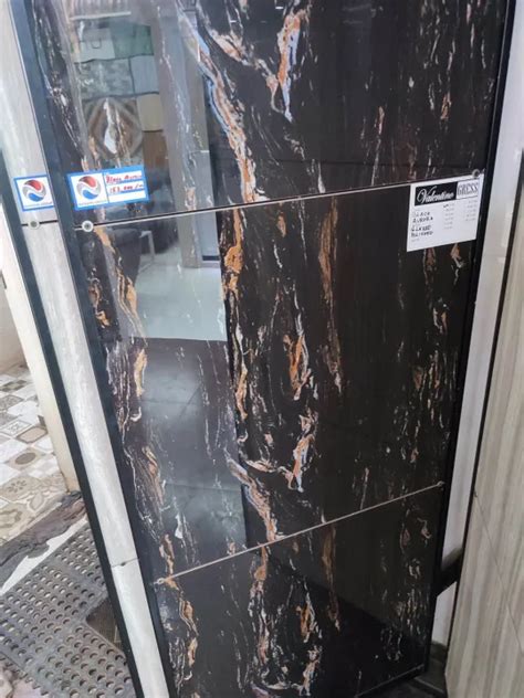 Granite Lantai 60x60 Aurora Black Valentino Gress Kw1 Glossy