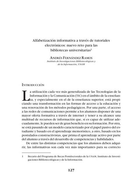 Pdf Libro La Información Y Sus Contextos En El Cambio Social