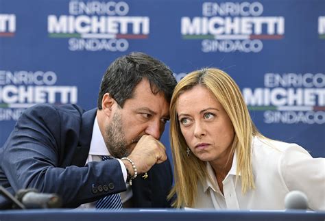 Salvini Assicura Con Giorgia Meloni Al Governo Non Litigheremo E Su