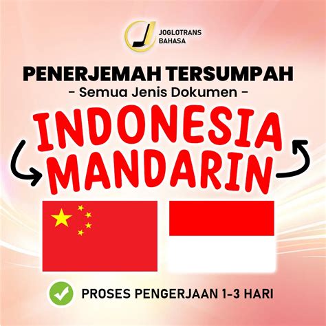 Jual Penerjemah Tersumpah Bahasa Mandarin China Shopee Indonesia