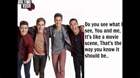 Big Time Rush Picture This W Lyrics Youtube