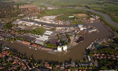 Seehafen Leer Ostfriesland Luftbild Luftbilder Von Deutschland Von