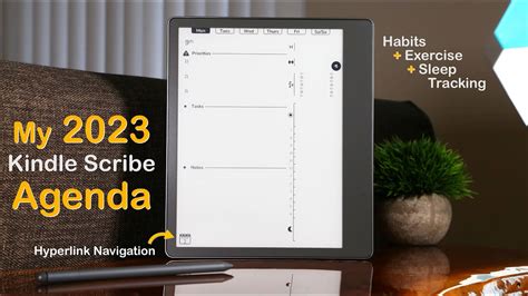 Touring My Kindle Scribe Agenda Template Now Available Youtube