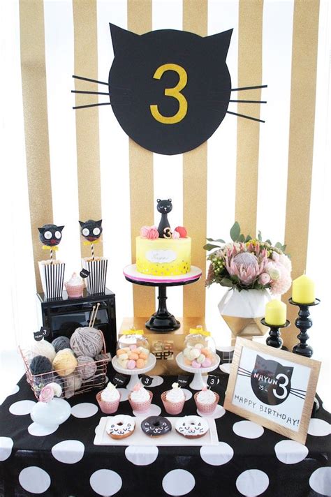 Kitty Cat Birthday Party Ideas