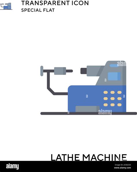 Lathe Machine Icon Stock Vector Images Alamy