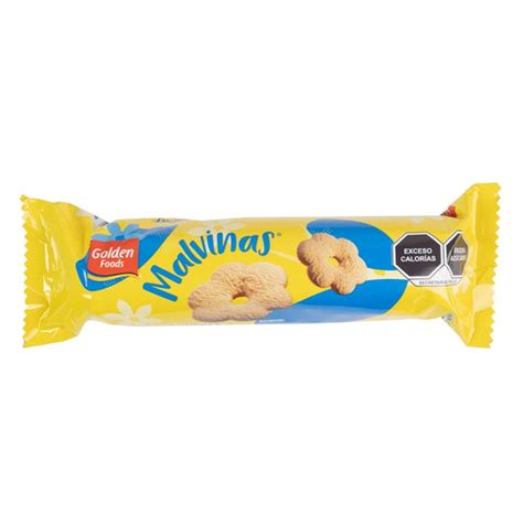 Golden Foods Galletas Malvinas Sabor Vainilla 140 G H E B México