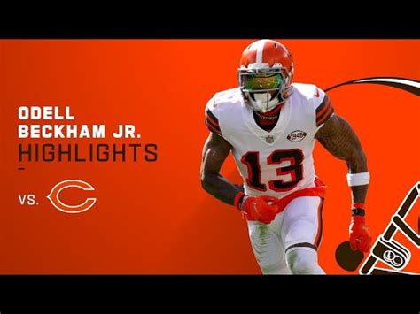 OBJ Full Season On Cleveland Browns Highlights! - YouTube