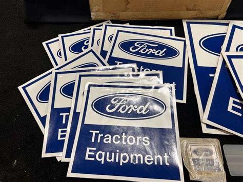 Nos Ford Stickers Aumann Auctions Inc