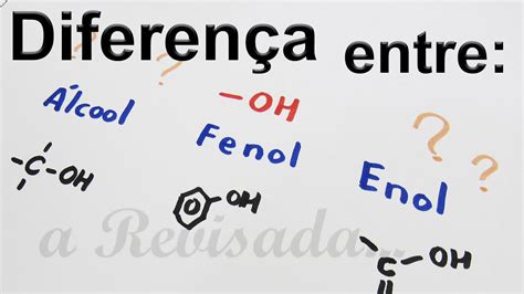 Diferença entre Álcool Fenol e Enol Dica rápida a Revisada YouTube