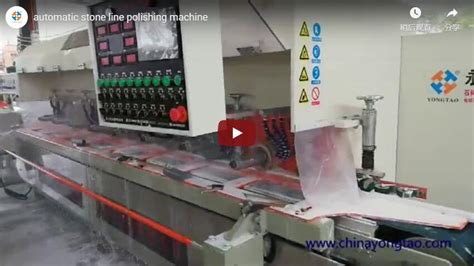 YSXP 250 8 Head Automatic Marble Profiling Polishing Machine Yongtao