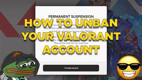 How To Unban Your Valorant Account The Best And The Only Way Youtube