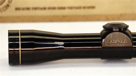 Vintage Gun Scopes — Leupold M8 4x Eer Pistol Scope 1 C 1979 85 Duplex