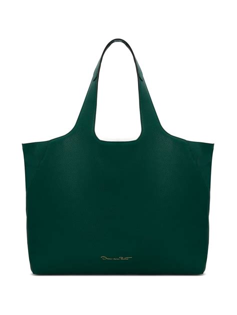 Oscar De La Renta The Topaz Tote Bag Green Farfetch